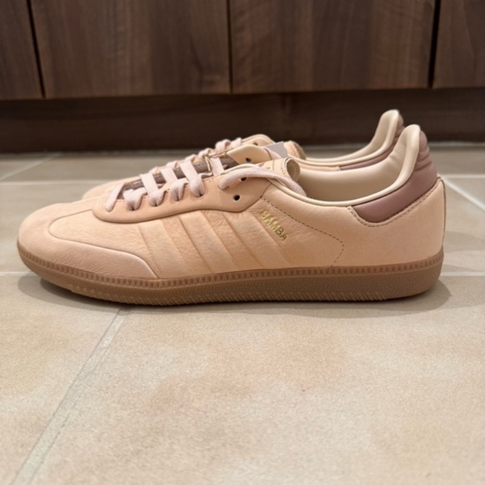 Adidas Samba Men's Tan Sneakers sz 9.5, 10
